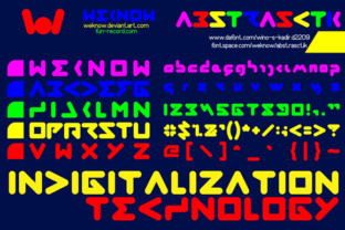 Abstrasctik: A Futuristic Font for Modern Workflows
