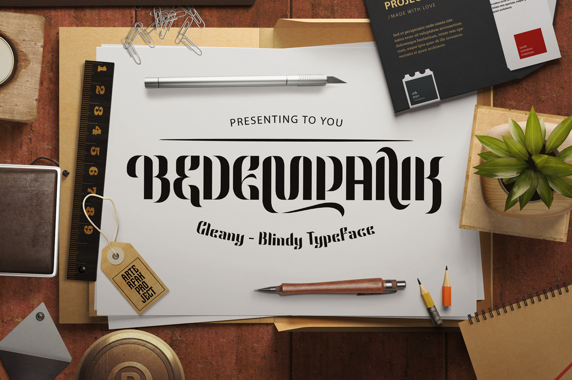 Bedempank: A Unique Blend of Strength and Softness in Display Typography