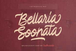 Bellaria Soonata: A Stunning Brush Script Font for Creative Design
