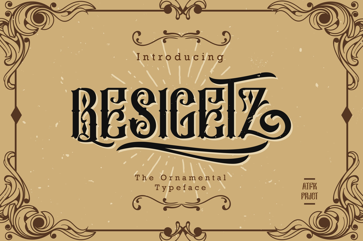 Besigetz: A Vintage-Inspired Display Font