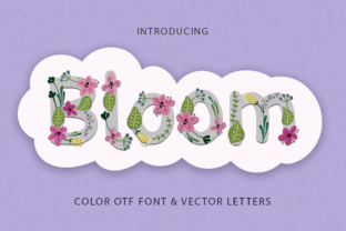 Bloom: A Fresh and Springy Font for Creative Expression