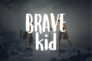 Brave Kid: A Versatile and Fun Font for Creative Projects