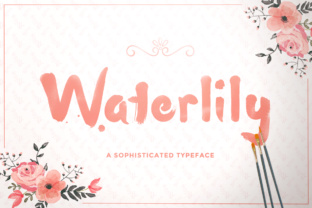 Discover the Beauty of Waterlily: A Handwritten Font for Every Language
