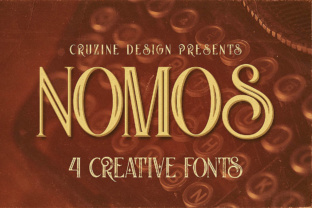 Discover the Elegance of Nomos: A Versatile Decorative Font