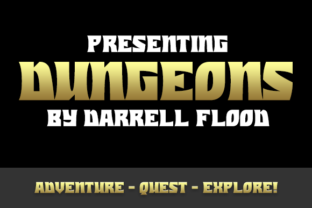 Dungeons: A Bold Font for Epic Adventures