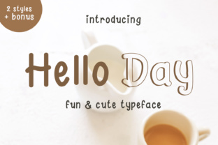 Hello Day: A Playful Typography Solution for Creative Projects