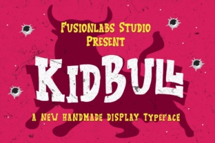 KidBull: A Retro Font for Modern Design