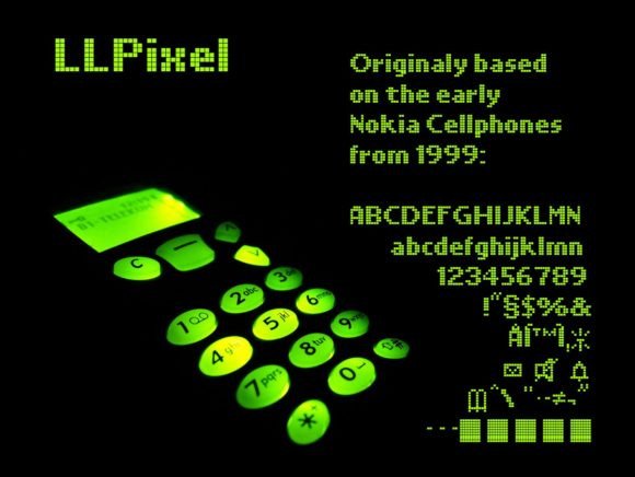 LL Pixel: A Retro-Futuristic Font for Modern Design