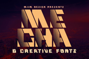 Mecha: A Retro-Futuristic Font That Bridges Nostalgia and Modern Design