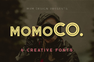 Momoco: A Versatile Geometric Sans Serif Font for Modern and Vintage Designs