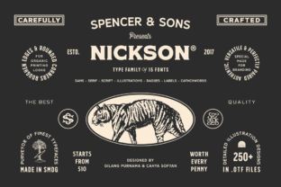 Nickson: A Stunning Typeface for Every Creative Need