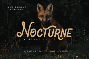 Nocturne: A Vintage-Inspired Font with Modern Appeal