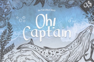 Oh Captain: A Bold New Font for Creative Expression
