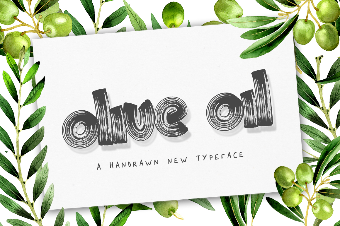 Olive Oil: A Versatile Font for Creative Projects