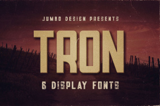 Tron: A Bold, Retro-Inspired Font for Modern Design