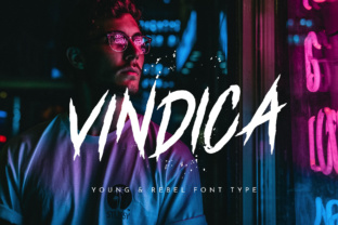 Vindica: A Bold Font for Dynamic Design